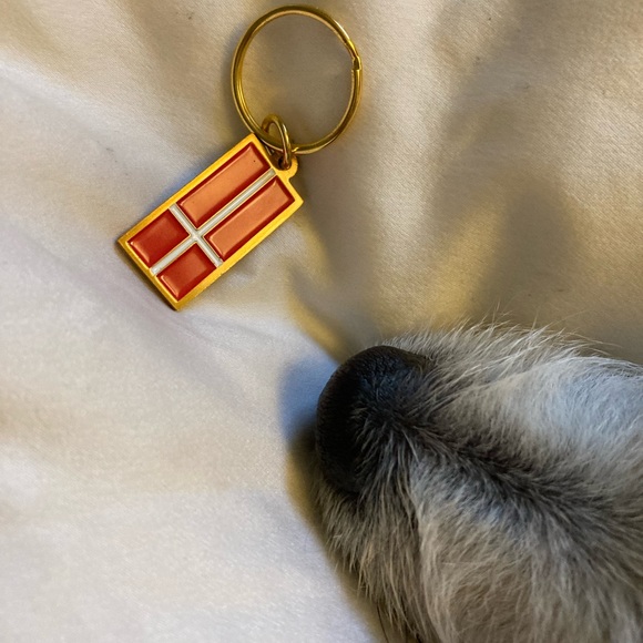 New HUND Denmark dog collar charm - Picture 4 of 4